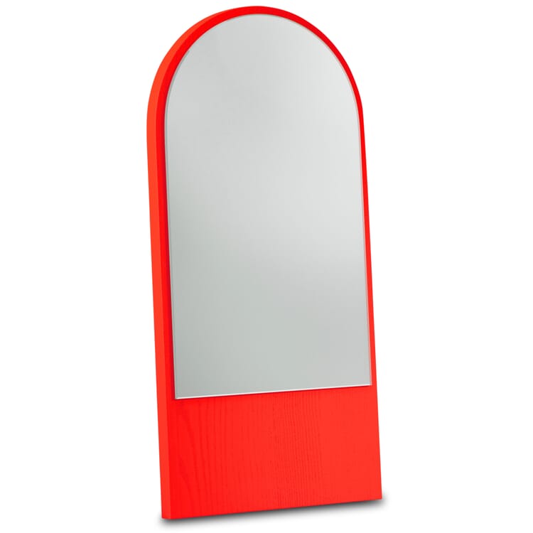 Friedrich Mirror, Mini, Bright Red