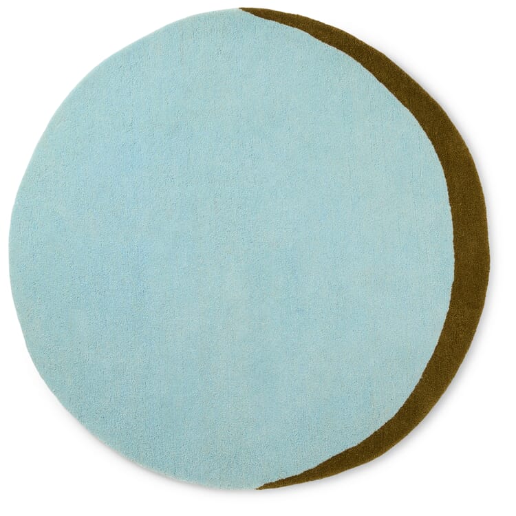 Eclipse carpet, Light blue-olive