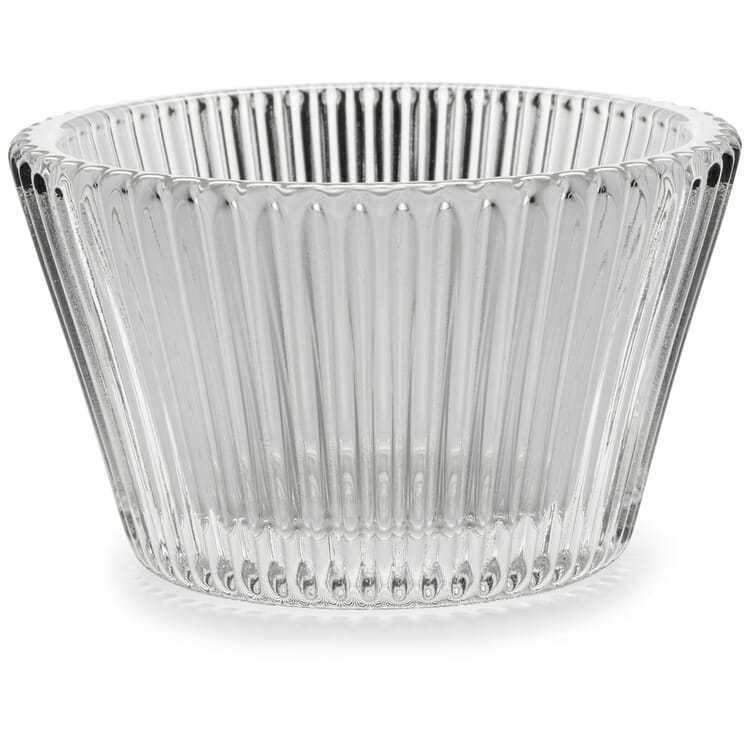 Dessert bowl ribbed, Small