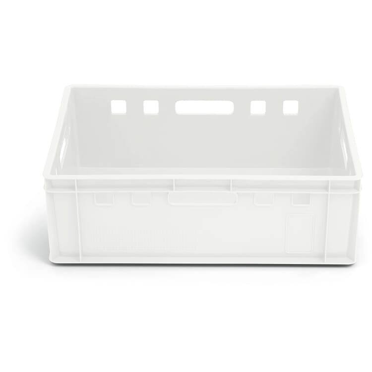Container storage box, White
