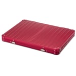 Laptophülle Aluminium Rubinfarben