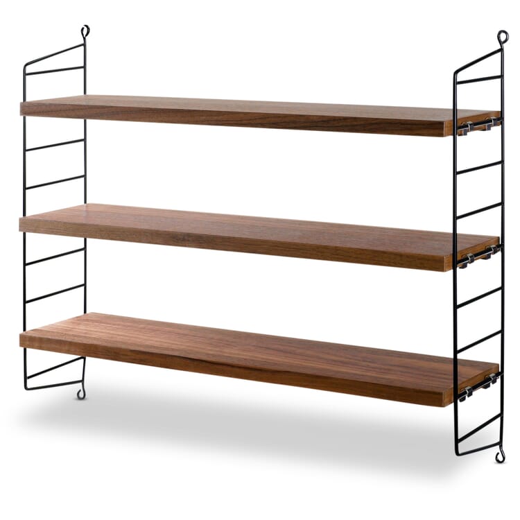 Shelf String® Pocket, Walnut / Black