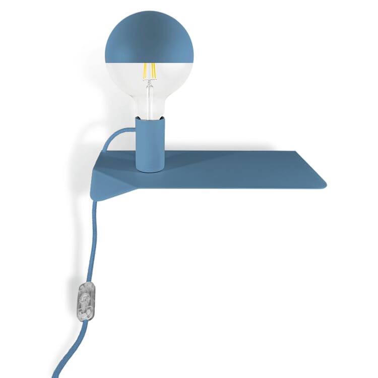 LED-Globelampe Maria, RAL 5024 Pastellblau - 7W