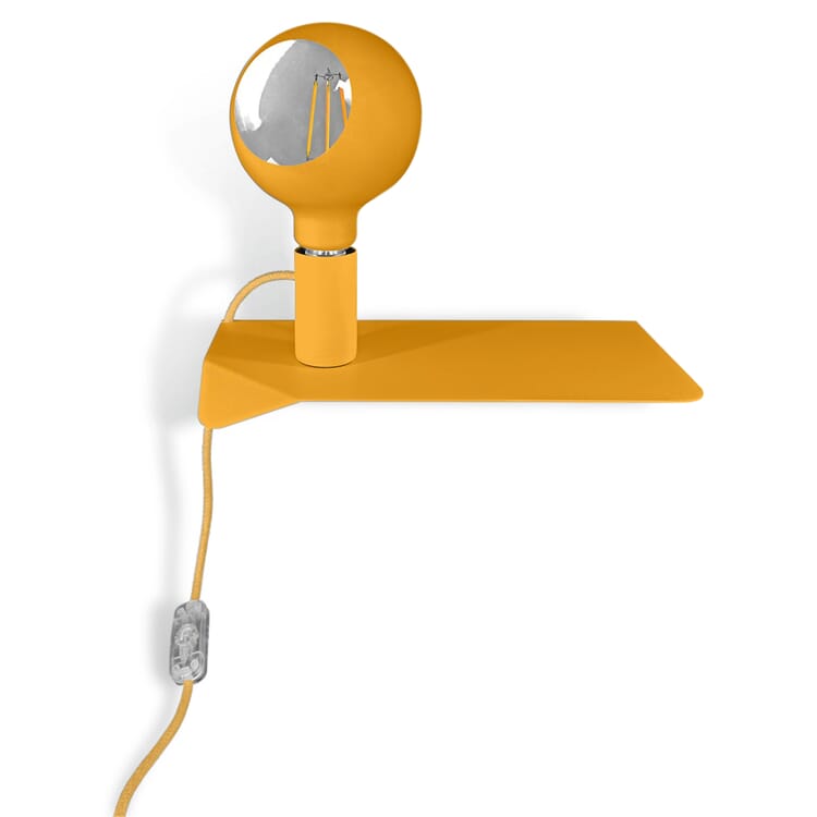 LED-Globelampe Camo, RAL 1028 Melonengelb - 7W