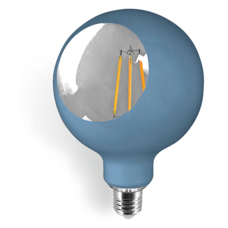 LED filament globe lamp Camo
