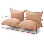 Sofa Finca Orange / Orangebraun RAL 8023