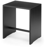 Ulmer Hocker farbig Schwarz
