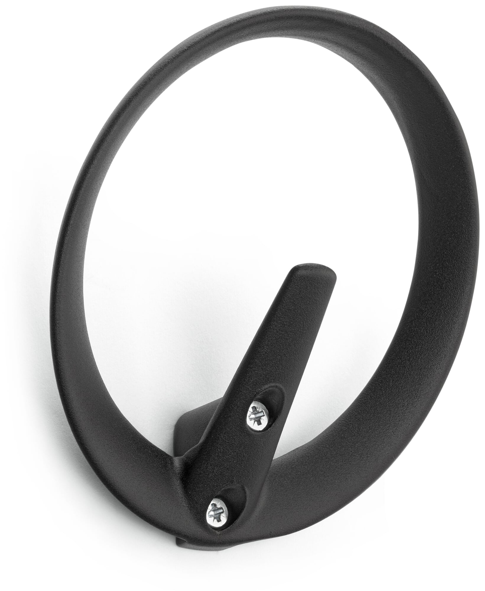 Garderobenhaken Aluminium, Schwarz