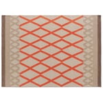 Rombo Rug" Beige-Coral" 170 × 240 cm
