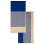 Handtuch-Serie Blend Blau-Ecru Handtuch (2er-Set)