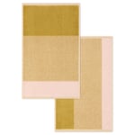 Blend towel series Powder olive green Guest towel (set of 3)