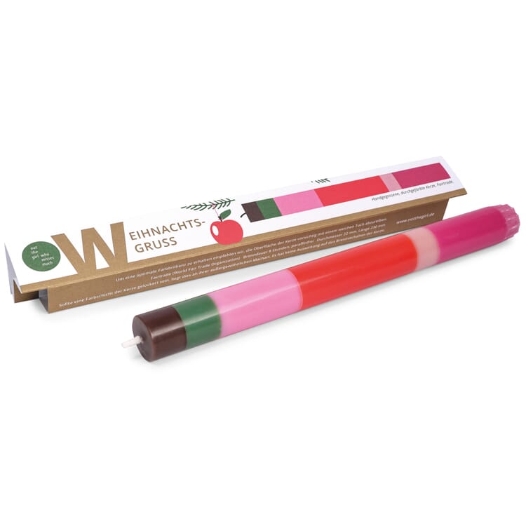 Stick candle Christmas, Christmas greetings
