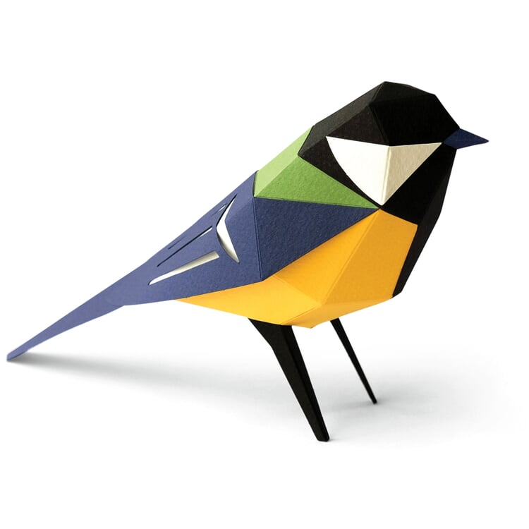 3D Paper Model Birds, Parus Major | Manufactum