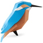 3D paper model birds Alcedo Atthis