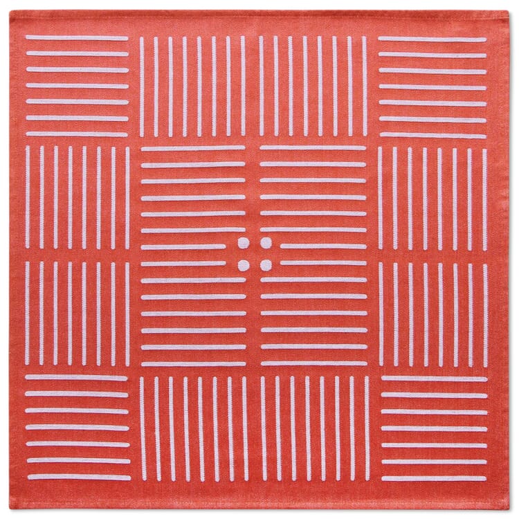 Serviette Fatxada, Rot