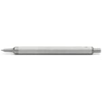 Retractable ballpoint pen aluminum raw