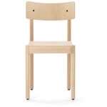 Stuhl EINSER Unbehandelt / RAL 2001 Rotorange (Flatpack)