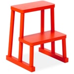 Adhoc Step Stool" RAL 3026 Bright Red