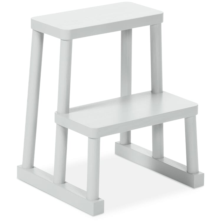 Adhoc Step Stool", RAL 7035 Light Gray