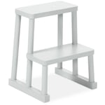 Step stool Adhoc RAL 7035 Light gray