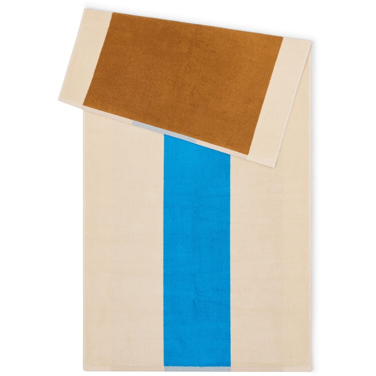 Colors on the Beach Towel Series.", Shower Towel."