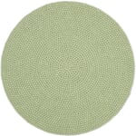 Felt ball rug Sage green Ø 90 cm