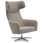 Armchair HAVANA Swivel Sand / chrome