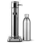 Carbonator 3 water bubbler Stainless steel, polished