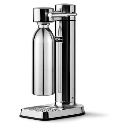 Wassersprudler Carbonator 3, Edelstahl, poliert, Inkl. Edelstahlflasche
