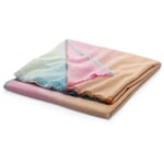 Wool blanket Inga Sempé Blue-Pink