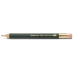 Mechanical pencil cedar wood 2 mm lead Green