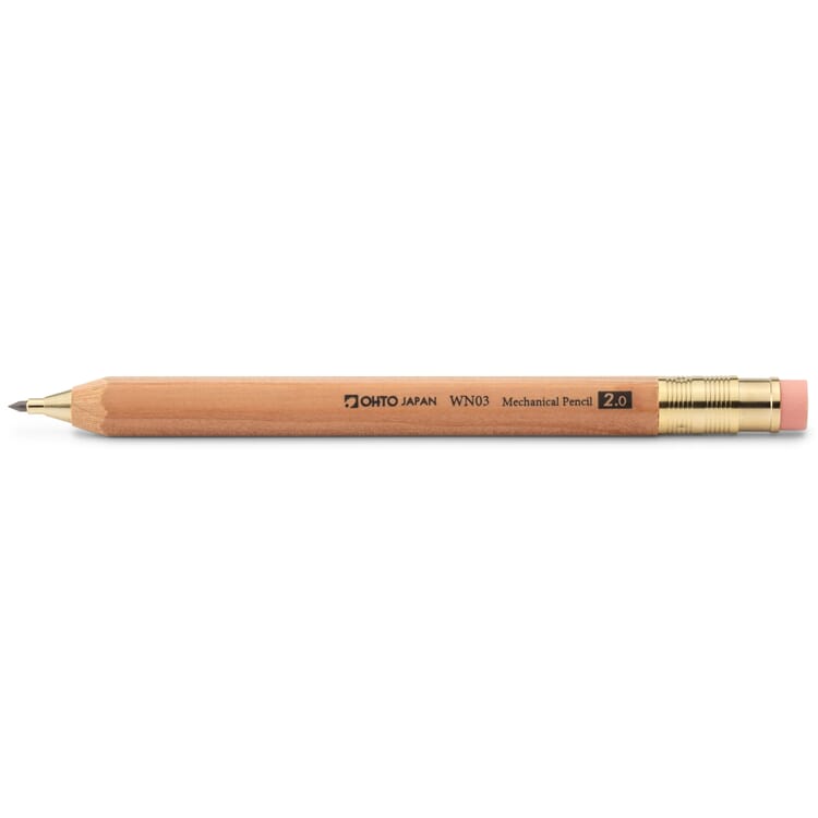 Mechanical pencil cedar wood 2 mm lead