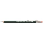 Mini mechanical pencil cedar wood 0.5 mm lead Green