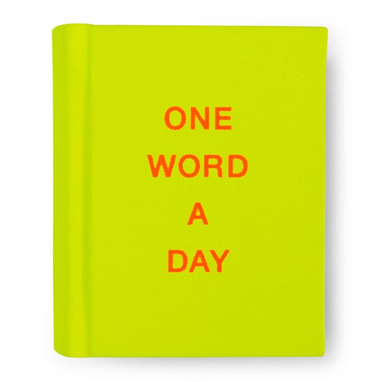 Notizbuch One Word a Day