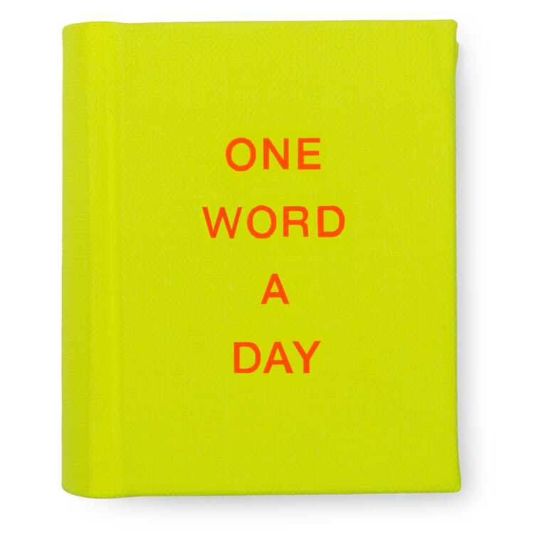 Notizbuch One Word a Day