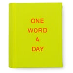 One Word a Day Notebook Neon yellow