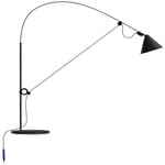 Tischleuchte Ayno S 2.0 Schwarz Kabel: Ultramarinblau