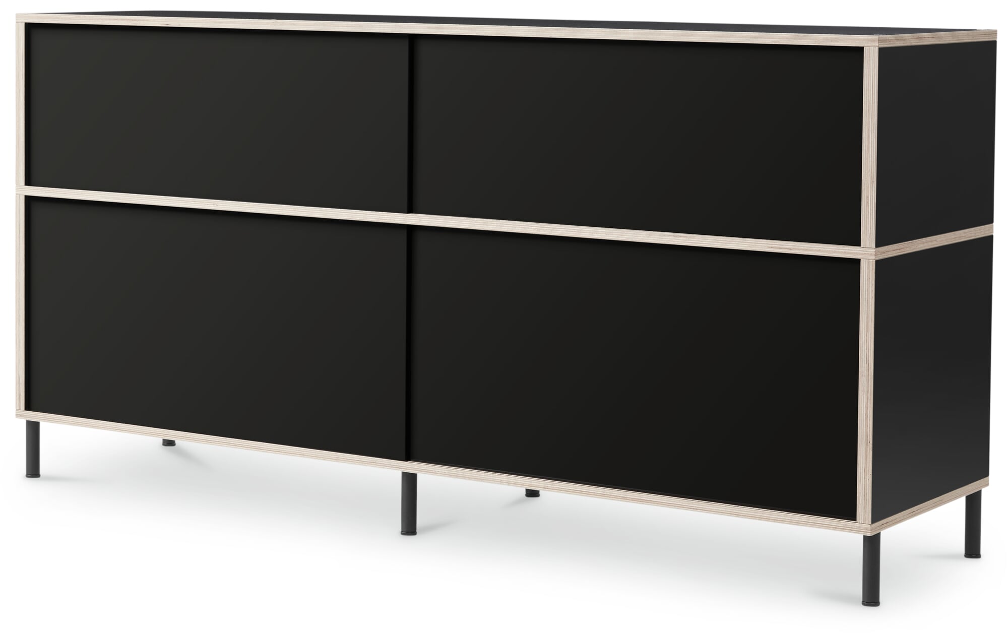 Sideboard Irion, hoch, schwarz