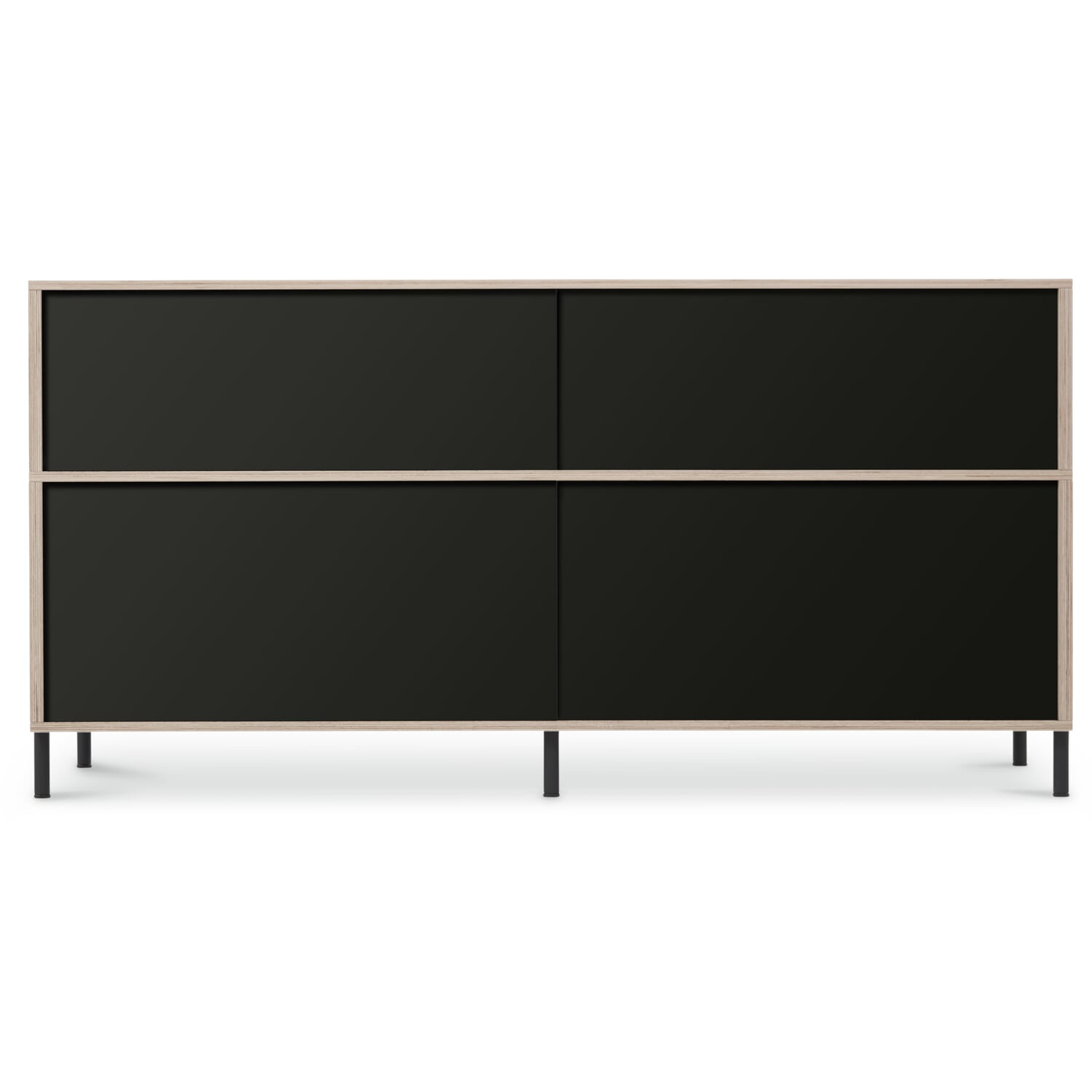 Sideboard Irion, hoch, schwarz