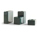 Candle Holder 4 Blocks Green