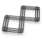 French scissor coaster Black