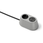 Nomad socket Block 02 RAL 9006 white aluminum