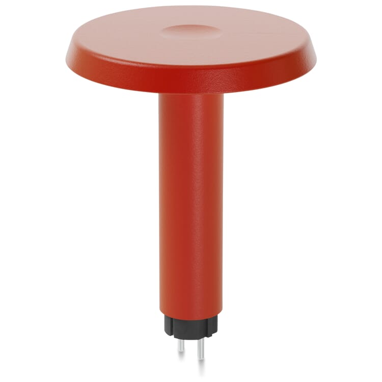 Steckerleuchte Nomad Lamp 01, RAL 2002 Blutorange