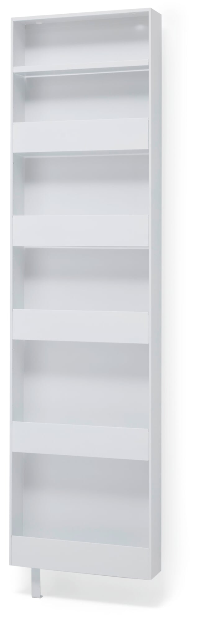 Schuhregal Achsial, RAL 9003 Signalweiß