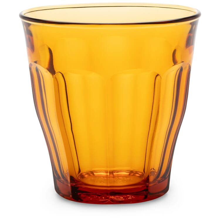 Französisches Bistroglas Amber