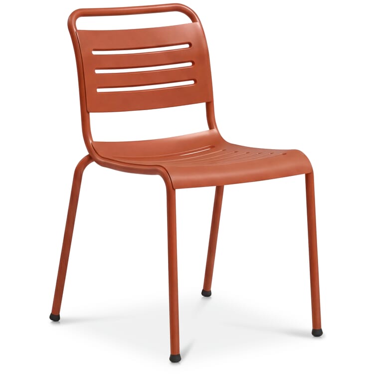Chair Re-Al, Rust red NCS S 3560-Y70R