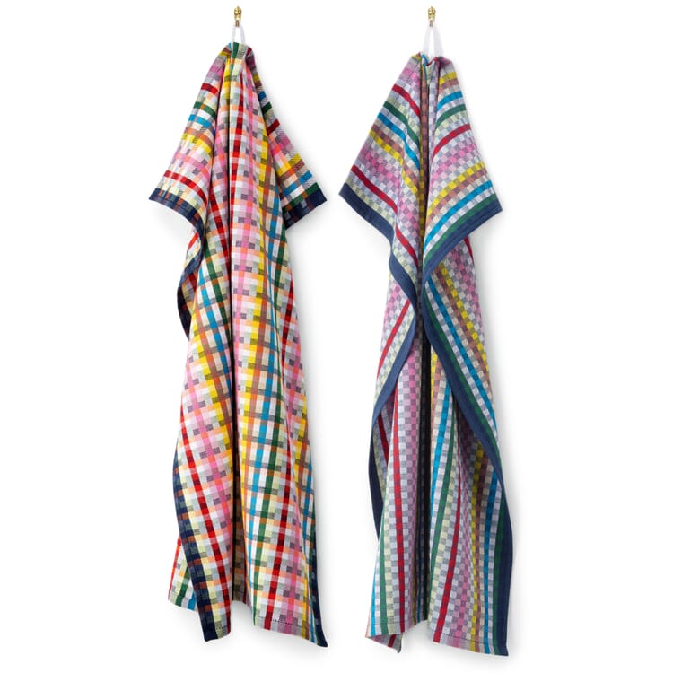 Geschirrtuch bunt kariert