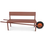 Bank Wheelbench Oxide red RAL 3009