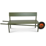 Bank Wheelbench Olivegrün RAL 6003