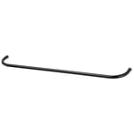 Towel rail 02 RAL 9005 Deep black